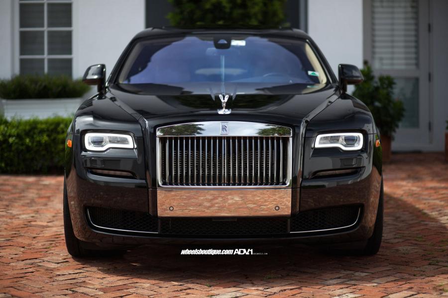 Rolls-Royce Ghost on ADV.1 Wheels (ADV08MV1SL) 2015 года  (фото 3 из 17)